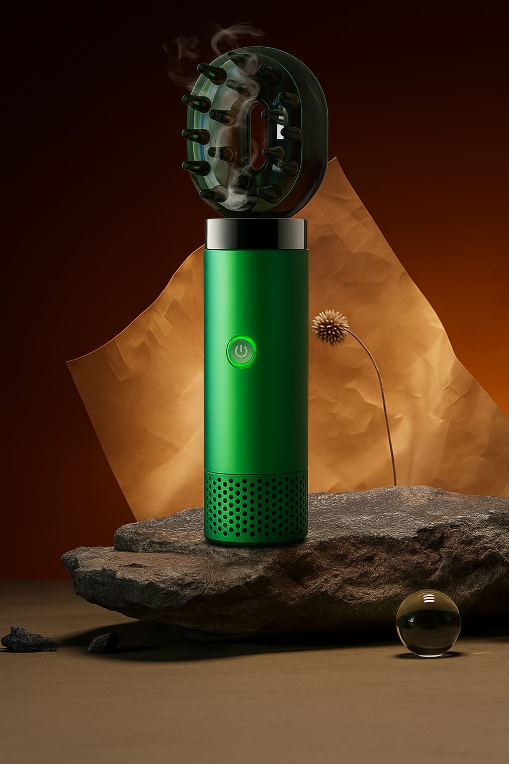 Diffuseur d'encens Rechargeable + Brosse